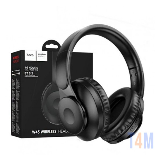 Hoco Wireless Headphones W45 Enjoy Black